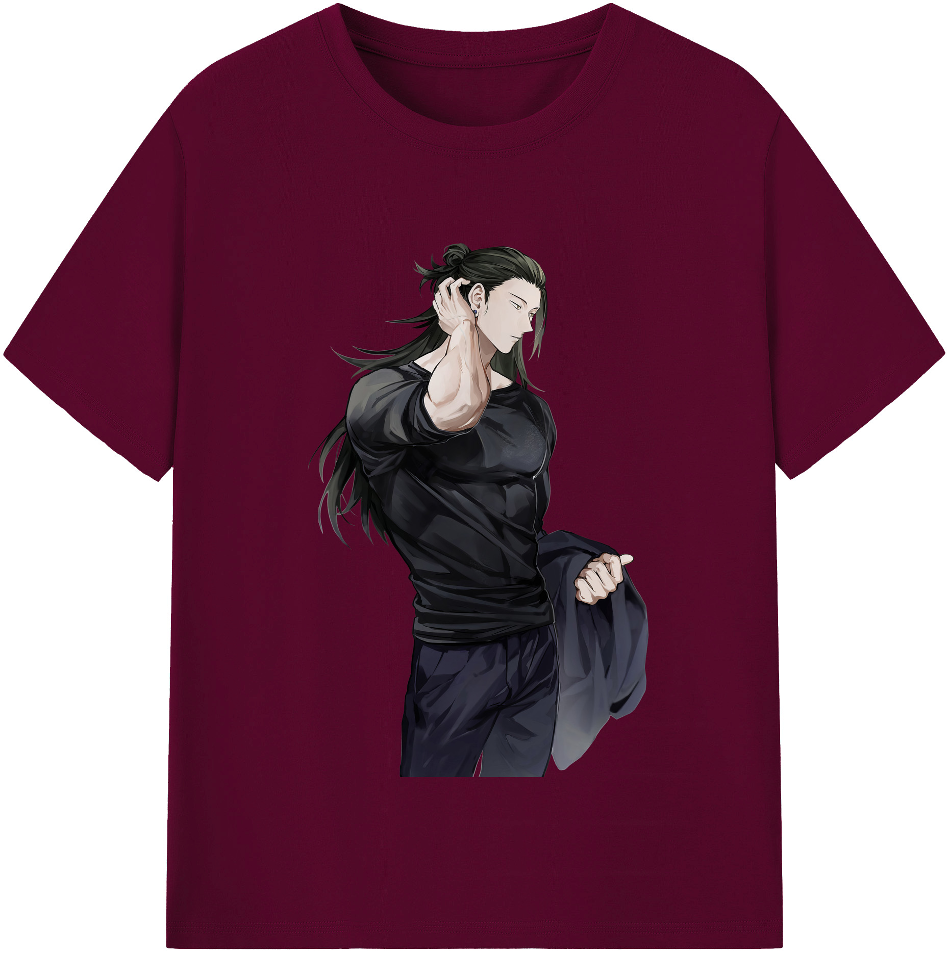 （画像用） 呪術廻戦 Jujutsu Kaisen レディースカジュアルプリントTシャツ（綿100％）